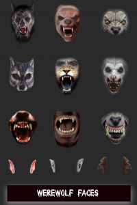 اسکرین شات برنامه Werewolf Me: Wolf Face Maker 1