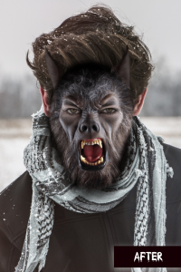 اسکرین شات برنامه Werewolf Me: Wolf Face Maker 4
