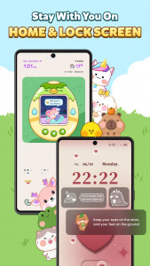 اسکرین شات 4 برنامه Pet Widget Virtual Pets Screen