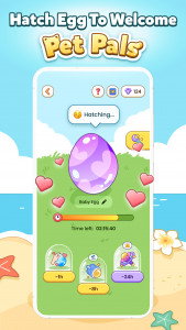 اسکرین شات 5 برنامه Pet Widget Virtual Pets Screen