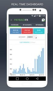 اسکرین شات 1 برنامه Forex Rebates