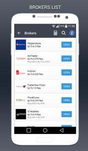 اسکرین شات 2 برنامه Forex Rebates