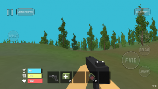اسکرین شات بازی Zombie Craft - Free Shooting Game 1