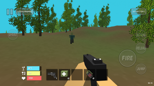 اسکرین شات بازی Zombie Craft - Free Shooting Game 2