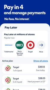 اسکرین شات 3 برنامه PayPal Mobile Cash: Send and Request Money Fast