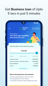 اسکرین شات 3 برنامه Paytm for Business