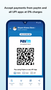 اسکرین شات برنامه Paytm for Business: Accept Payments for Merchants 1