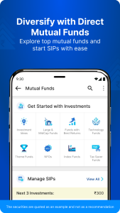 اسکرین شات 4 برنامه Paytm Money: Stocks, MF, IPO