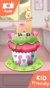 اسکرین شات بازی Cupcake maker cooking games 3