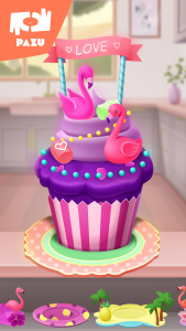 اسکرین شات بازی Cupcake maker cooking games 5