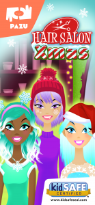 اسکرین شات 1 بازی Girls Hair Salon Christmas