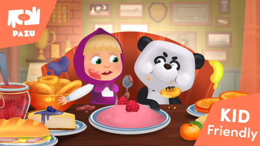 اسکرین شات بازی Masha and the Bear Kitchen 2