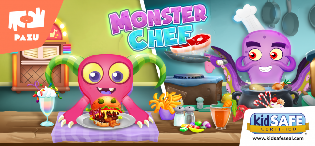 اسکرین شات بازی Monster Chef - Cooking Games 1