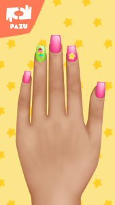 اسکرین شات 7 بازی Girls Nail Salon - Kids Games