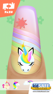 اسکرین شات 1 بازی Girls Nail Salon - Kids Games