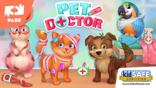 اسکرین شات بازی Pet Doctor Care games for kids 1