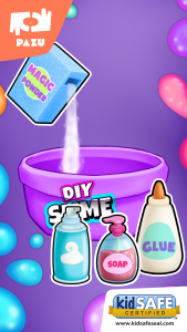 اسکرین شات 1 بازی Squishy Slime Maker For Kids