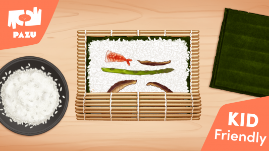 اسکرین شات 3 بازی Sushi Maker Kids Cooking Games