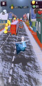 اسکرین شات بازی Princess Running game 2