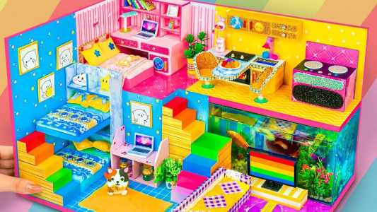 اسکرین شات بازی Girl Doll House Design Games 4