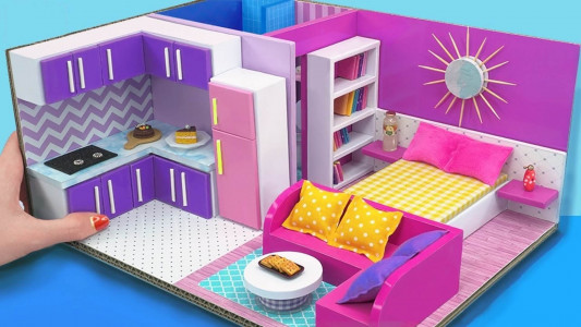 اسکرین شات بازی Girl Doll House Design Games 5