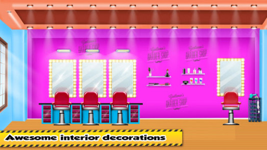 اسکرین شات بازی Build A Barber Shop: City Construction Builder 8