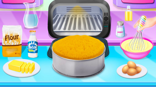 اسکرین شات 1 بازی Cake Decorating Cake Games Fun