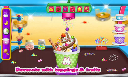 اسکرین شات بازی My Beach Ice Cream Shop Game 3