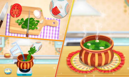 اسکرین شات بازی Indian Food Diary Cooking Game 2