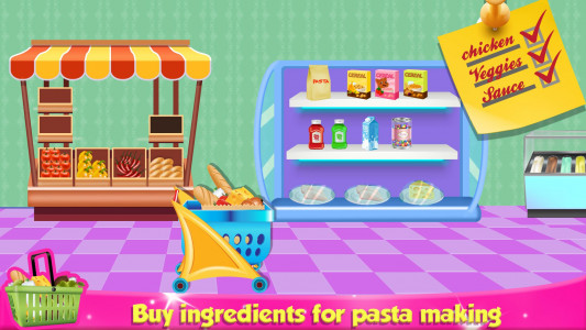 اسکرین شات بازی Pasta Cooking Home Chef Game 3