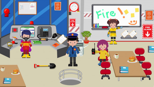 اسکرین شات بازی Pretend Play Fire Station 5