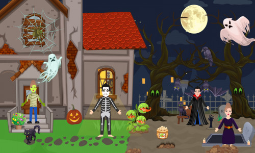 اسکرین شات بازی Pretend Play Halloween Party 2