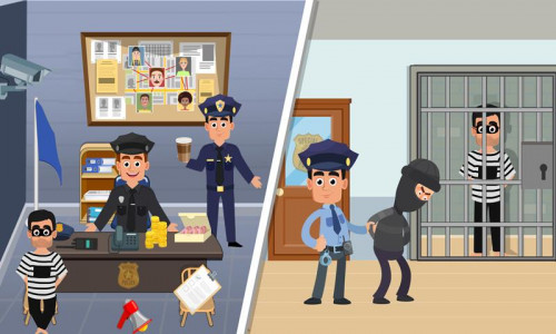 اسکرین شات بازی Pretend Play My Police Officer 2