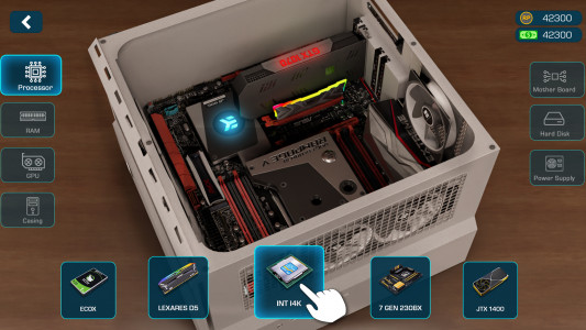 اسکرین شات بازی Gaming PC Build Simulator 2