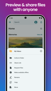 اسکرین شات 6 برنامه pCloud: Cloud Storage