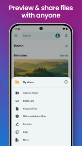 اسکرین شات 6 برنامه pCloud: Cloud Storage