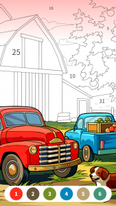 اسکرین شات 5 بازی Art Color:Color by Number Game