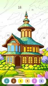 اسکرین شات 3 بازی Art Color:Color by Number Game
