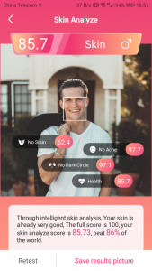 اسکرین شات 5 برنامه Face Analysis Test - Beauty&Sk