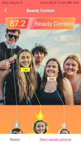 اسکرین شات 4 برنامه Face Analysis Test - Beauty&Sk