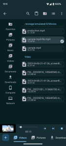 اسکرین شات برنامه Computer File Explorer 4