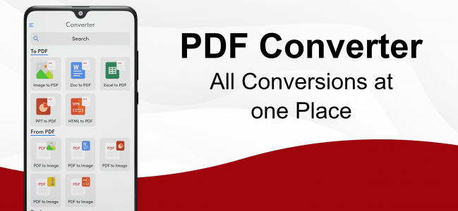 اسکرین شات برنامه PDF Converter - Image to PDF 1