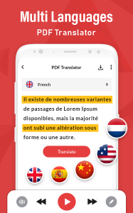 اسکرین شات برنامه PDF translator – PDF to text converter and editor 2
