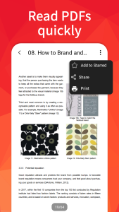 اسکرین شات 2 برنامه PDF Reader - Image To PDF