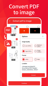 اسکرین شات 5 برنامه PDF Reader - Image To PDF