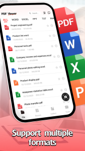 اسکرین شات 1 برنامه PDF Viewer - PDF Reader