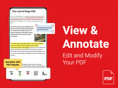 اسکرین شات برنامه PDF Reader - PDF Viewer 2