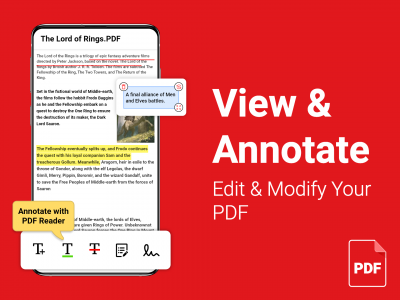 اسکرین شات برنامه PDF Reader - PDF Viewer 2