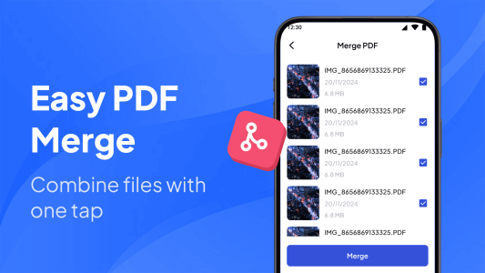 اسکرین شات 2 برنامه Photo to PDF - PDF Reader