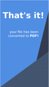 اسکرین شات برنامه Document to PDF Converter - DO 5
